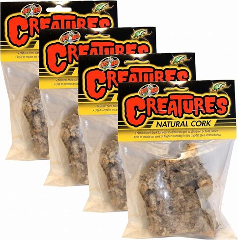 Zoo Med Creatures Natural Cork (Pack of 4) in Kuwait