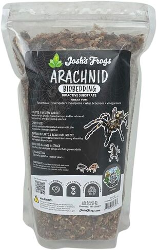 Josh's Frogs Arachnid BioBedding Bioactive Substrate (1 Quart) in Kuwait