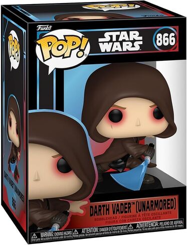 Funko Pop! Star Wars: Darth Vader (Unarmored) ​ - Collectable Vinyl Figure - Gift Idea - Official Merchandise - Toys for Kids & Adults - Sci-Fi Fans - Model Figure for Collectors and Display in Kuwait