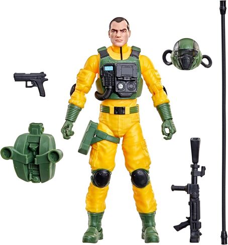 G.I. Joe Classified Series #198, Airtight, Collectible 6 Inch Action Figure Set with 5 Accessories in Kuwait