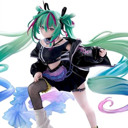 Thunder Tech Hatsune Miku Series Figurizmα Hatsune Miku - Punk! - Collectible Statue Figure in Kuwait