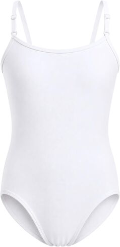Dancina Leotard Camisole Adjustable Strap Ballet Gymnastic Front Lined Ages 2-10 in Kuwait