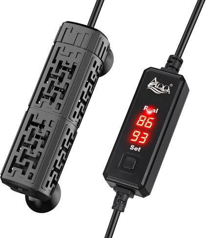 AQQA Aquarium Heater 300W, Submersible Fish Tank Heater for 40-70 Gallon in Kuwait