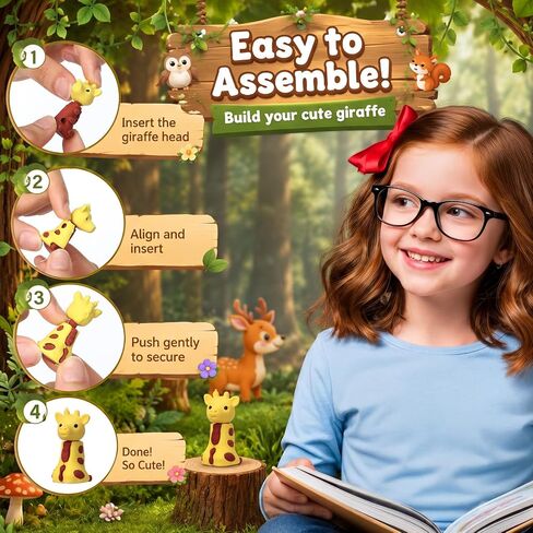 Supervitae 100 Pcs Mini Animal Erasers Blind Bags, Cute Animal Shaped Pencil Erasers Bulk with 20 Assorted Zoo Designs, Cartoon Eraser for Kids Classroom Prizes Teacher Rewards Party Favors in Kuwait