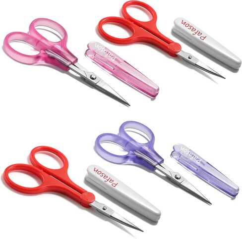 PAFASON Small Travel Sewing Embroidery Scissors Set Curve Straight Tip in Kuwait