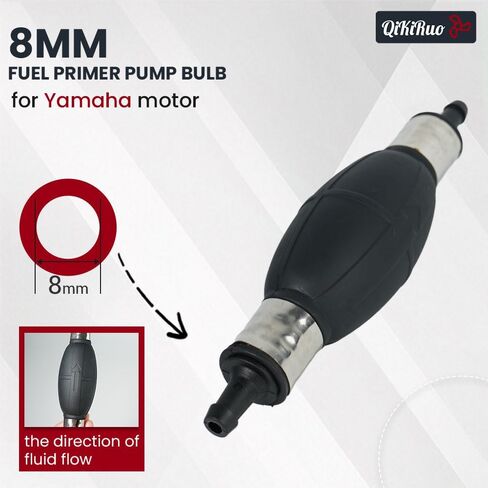 6YK-24360-73-00 for Yamaha 8mm Fuel Primer Bulb in Kuwait