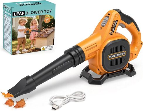 USB Rechargeable Kids Leaf Blower Toy Ages 3+ in Kuwait