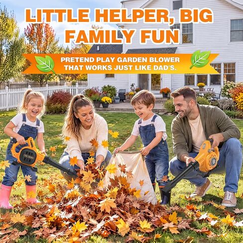 USB Rechargeable Kids Leaf Blower Toy Ages 3+ in Kuwait
