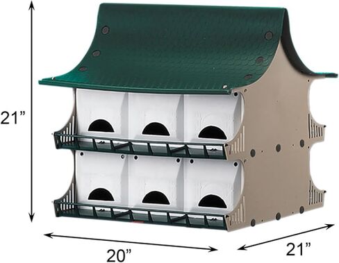 S&K 12 Room Purple Martin House Package in Kuwait