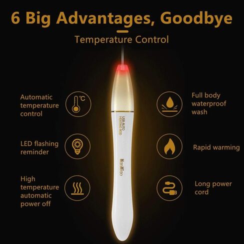 NUHUi USB Hand Warmer Heating Rod with LED Warming Stick+5 Pcs Drying Sticks Rod in Kuwait