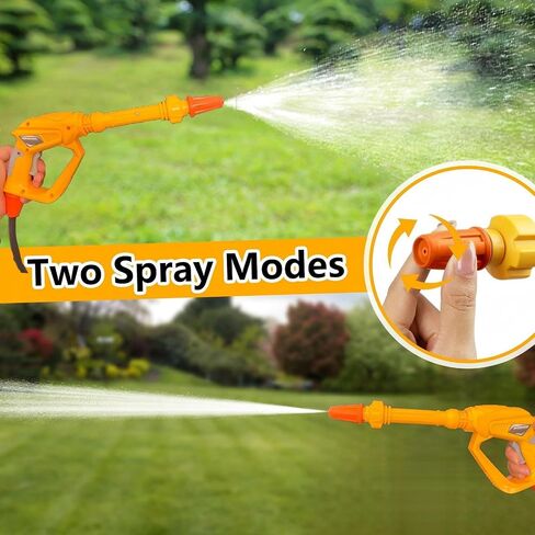 Car Wash Toy with Sprayer Water Gun, Toddler Outdoor Toys, Kids Pressure Washer Pretend Play Role Play Cleaning Toy Set for Kids Boy Girl Ages 3+ in Kuwait