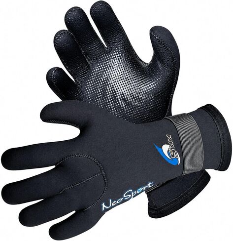 Neosport 3mm Premium Neoprene Velcro Diving Glove in Kuwait