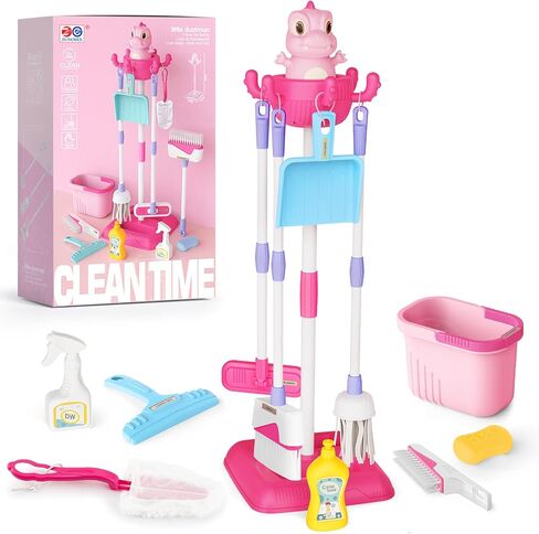deAO Kids Cleaning Toy Set Toddlers Cleaning Set Housekeeping in Kuwait