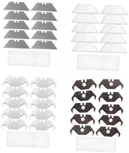 Carbon Steel Utility Blades 80-Piece Set for Carpet Cutting in Kuwait
