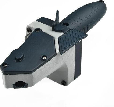 Manual Drywall Cutter with Tape Measure - Aluminum Gypsum Board Cutting Tool for Straight Lines & Circles - 230mm Silver Blue in Kuwait