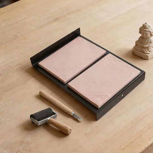 10pcs Rubber Stamp Making Kit with Metal Linocut Carving Tools in Kuwait