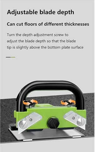 Manual Floor Seam Cutter,Adjustable-Height Precision Seamless Push Knife,Adjustable Depthgap,for PVC,Rubber,Linoleum in Kuwait