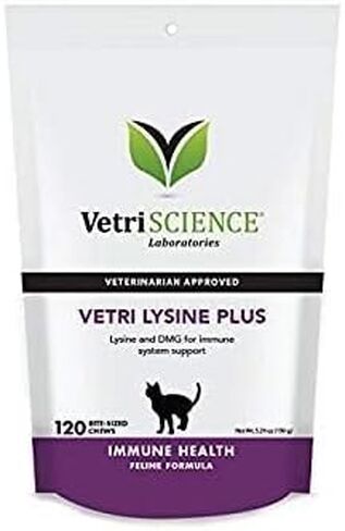 VetriScience Lysine Immunity Health for Cats, Chicken, 3 Pack in Kuwait