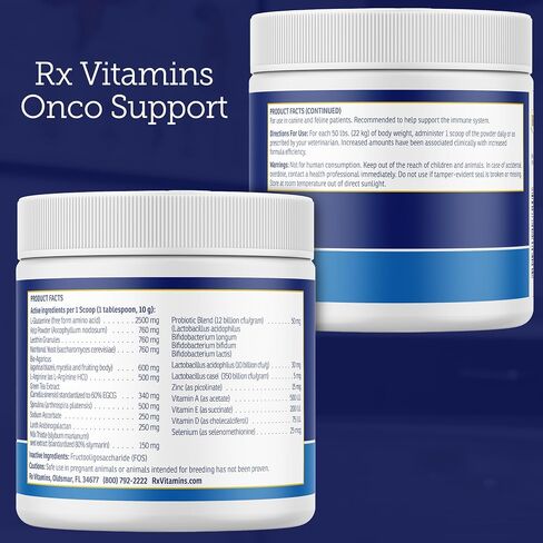 Rx Vitamins Onco Support - Dog & Cat Immune Support Supplement - 300g in Kuwait