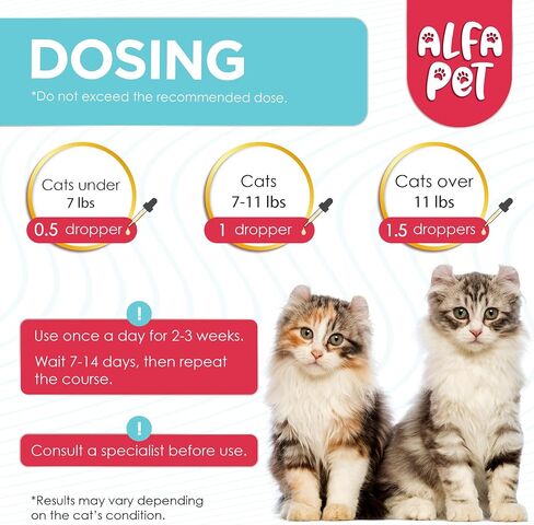 L Lysine for Cats with Taurine & Probiotic – A and B Vitamins Help with Watery Eyes, Sneezing, Cough, Allergies – Feline Upper Respiratory Supplement Works as a Natural Antibiotic for Cats – 2 Oz in Kuwait