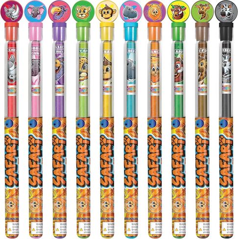 Safari Colored Smencils, Scented Colored Pencils for Kids, 10 Count in Kuwait