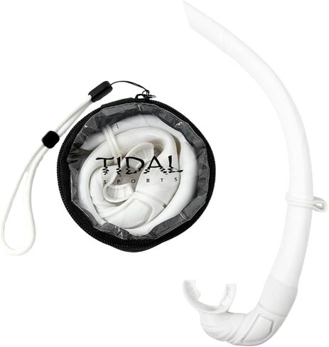 Pro Shot Tidal Roll-up Snorkel for Freediving, Scuba Diving, and Snorkeling in Saudi Arabia
