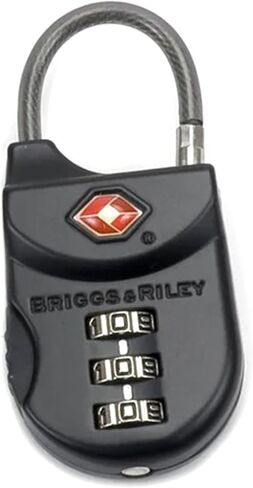 Briggs & Riley TSA Cable Lock, Black, One Size in Kuwait