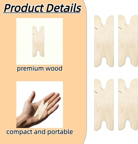 Wood Weaving Shuttle Set, Small, for Scarf & Tapestry in Kuwait
