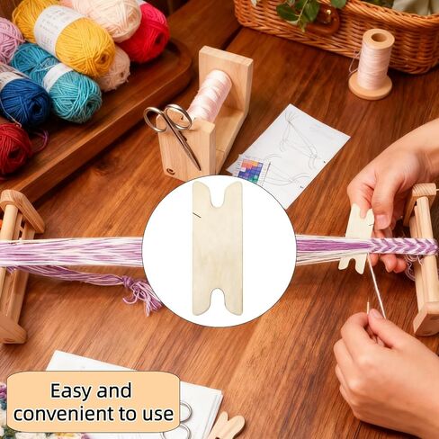 Wood Weaving Shuttle Set, Small, for Scarf & Tapestry in Kuwait