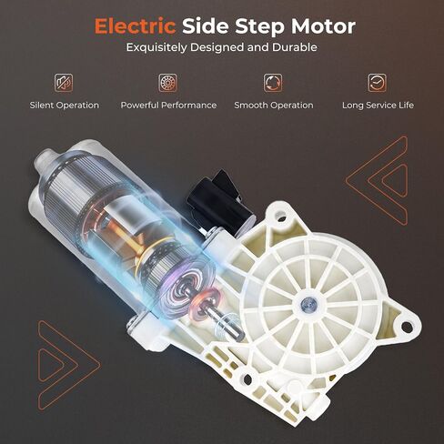 80-03129-90 Electric Running Board Motor Replacement Kit, Compatible with AMP Research Powerstep 80-03129-90 A10049-113, Fits Ford F-150, Super Duty, GMC, RAM, Hummer,Dodge in Saudi Arabia