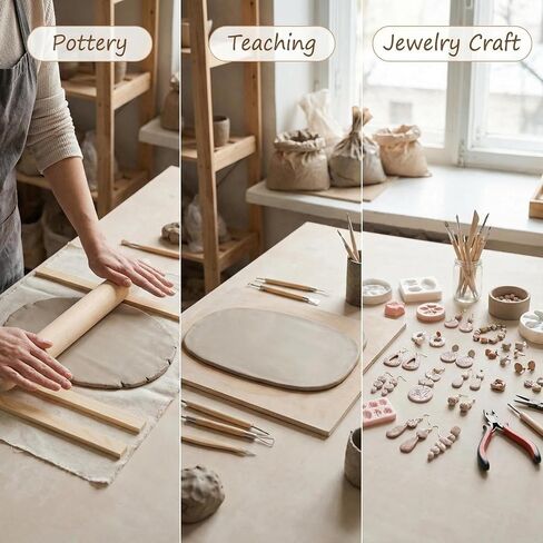 Lupnkl 12-Pack Ceramic & Pottery Tools Kit in Kuwait