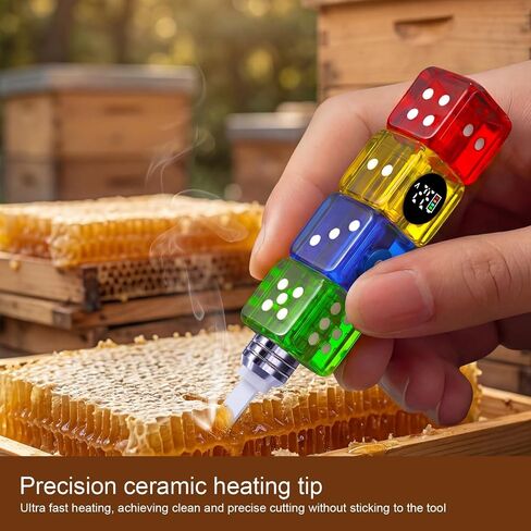 Portable Ceramic Hot Knife Tip with Universal Threaded Battery, Adjustable Voltage 2.8v-4.0v for Slicing Wax in Kuwait