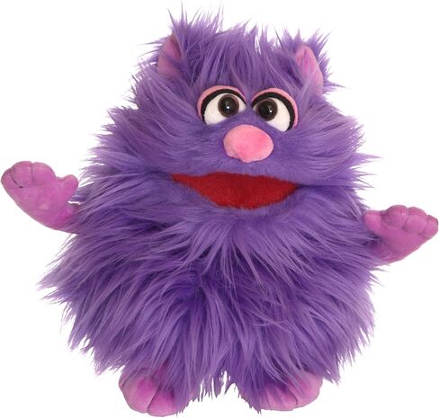 Living Puppets - Mugs The 12-Inch Purple Friendly Monster, Plush Hand Puppet for Boys and Girls in Kuwait