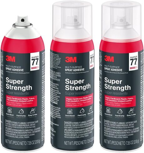 3M Super 77 Multi-Surface Spray Adhesive in Kuwait