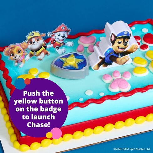 PAW Patrol Adventure Bay Heroes Birthday Cake Topper 3 Piece Decoration Set in Kuwait