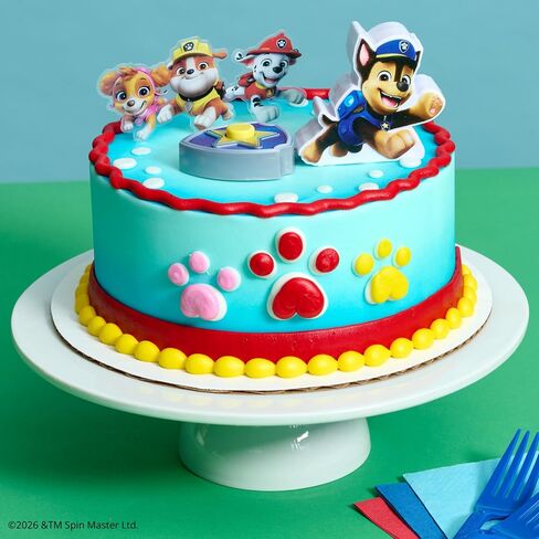 PAW Patrol Adventure Bay Heroes Birthday Cake Topper 3 Piece Decoration Set in Kuwait