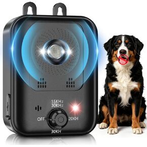Outdoor Ultrasonic Anti Barking Device, 15/20/30KHz Adjustable Bark Deterrent in Kuwait