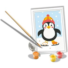 Ravensburger CreArt Penguin in Snow Paint by Numbers Kit for Kids in Kuwait