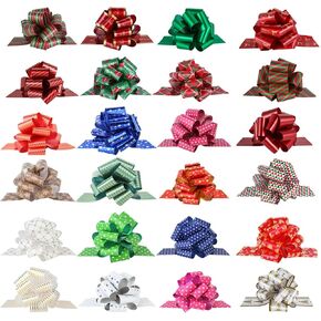 12PCS Christmas Bows for Gift Wrapping, Xmas Decor, Florist Wrap in Saudi Arabia