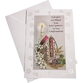 Amazing Saints From Your Sponsor Confirmation Card in Kuwait