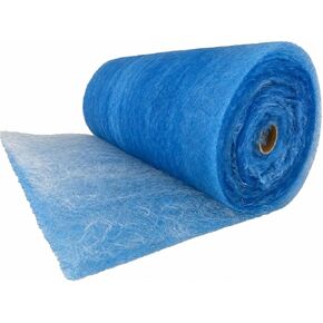wioboy Paint Booth Exhaust Filter Roll, (20.5" x 100ft) 18 Gram Heavy Duty Fiberglass Paint Arrestor for Spray Booth in Kuwait