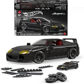 Mattel Brick Shop Mattel Brick Shop Hot Wheels Elite '94 Toyota Supra MKIV 10Y+ Building Kit in Kuwait