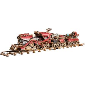 3D Victorian Steampunk Steam Train Model Kit in Kuwait
