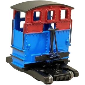 Static Locomotive HO Scale Train Model Shunter Engine Figurine with Riveted Sides Build Non Powered Display Suitable for Collectors dioramas Layout displays Home Decoration, Red, Blue in Kuwait