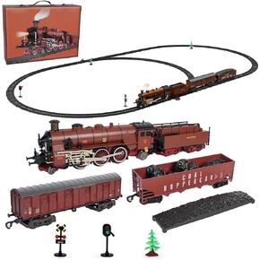 Alloy Electric Train Set Model with Carriage and Long Track in Kuwait