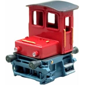 Qianly Static Locomotive N Scale Locomotive Model Train Engine Shunting Yard Engine Display Model Resin Construction Non Running Decorative Piece Suitable in Kuwait