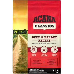 ACANA Classics Dry Dog Food Beef and Barley Recipe 22.5lb Bag in Kuwait