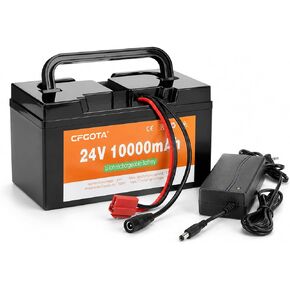 24V 10Ah Lithium Battery for Ride-On Cars & Toys, with 3A Charger in Kuwait