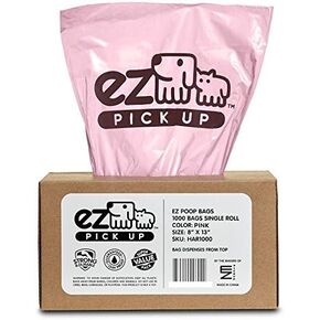 1000 Pet Waste Disposal Dog Poop Bags, EZ Pickup Bags Green (Single roll, not on Small Rolls) in Kuwait