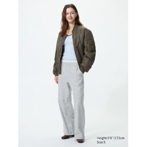 Uniqlo Flannel Easy Pants | Gingham in Kuwait